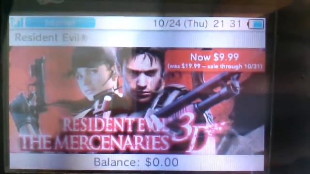 Resident Evil Eshop Sale смотреть онлайн