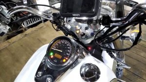 Установка индикатора передач на Honda Shadow