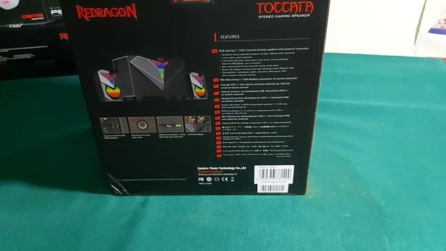Redragon Toccata Stereo Gaming RGB Speakers Unboxing And Review