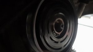 замена подшипника компрессора кондиционера Nissan Maxima a33