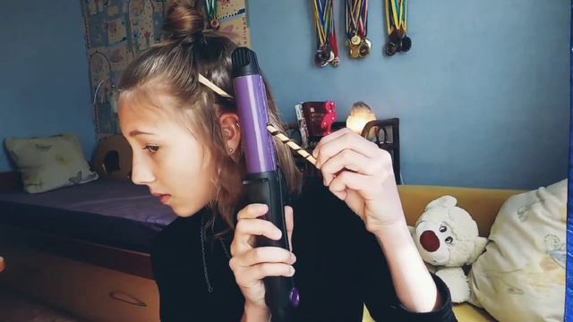 Как сделать АФРО? | АФРО из ПЛОЙКИ❤️ смотреть онлайн
