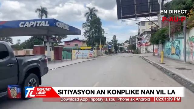 FLASH! Sitiyasyon An Konplike Nan Port-au-Prince Ant BSAP Ak Lapolis Nan Moman An La.