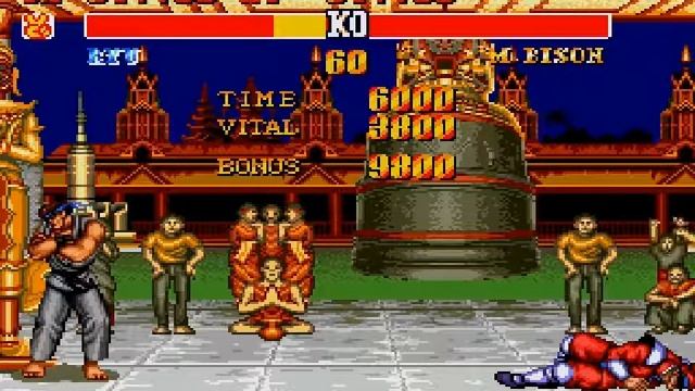 Ryu Strategy - Defeating M. Bison on Hardest Difficulty (Street Fighter 2) смотреть онлайн