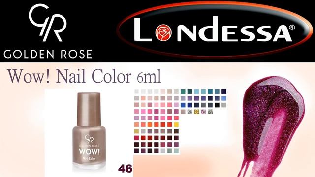 Nail Lacquer Wow Golden Rose смотреть онлайн