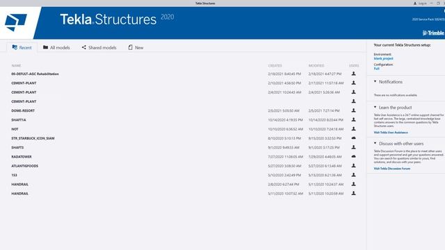 FULL INSTALL TEKLA STRUCTURES 2020 SP3 CR смотреть онлайн
