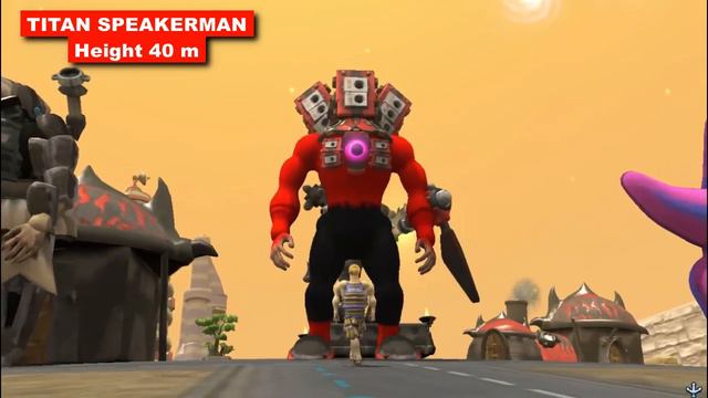 Creepy Giant Monsters Size Comparison 3 | SPORE