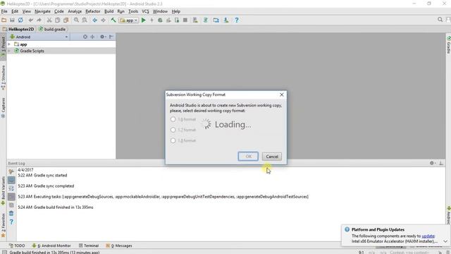 Solved problem : cannot run program svn the system cannot find the file specified on android studio смотреть онлайн