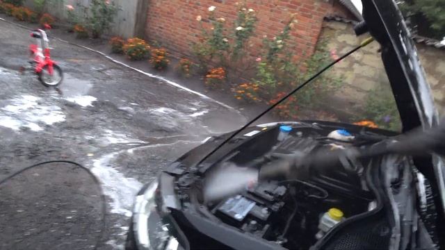 Мойка ДВС на Volkswagen Polo Sedan GT