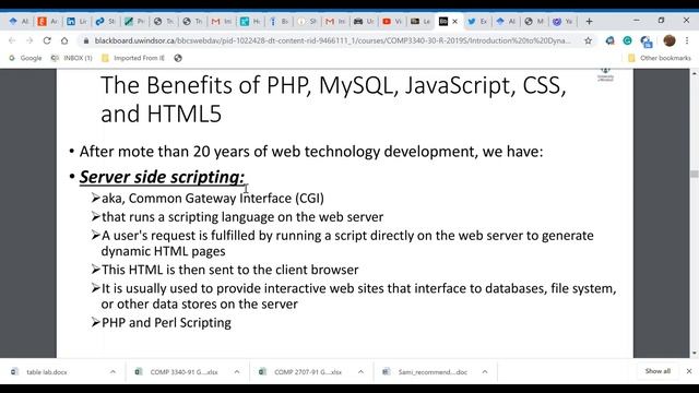 Introduction to Dynamic Web Content смотреть онлайн