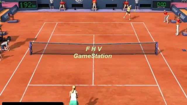 Virtua Tennis 4 PC Gameplay Maria Sharapova full championships match full HD смотреть онлайн