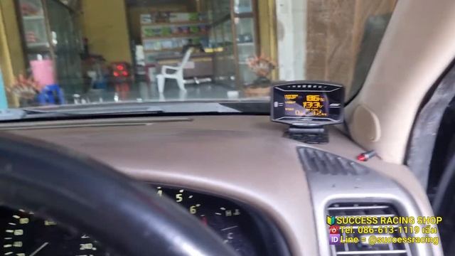 CEFIRO A33 CAG OBD2 จอส้ม วัดค่าได้ครบ จบในจอเดียว เกจ Obd2 ของแท้ ไม่ตัดสายไฟรถ ไม่ดัดแปลงรถ