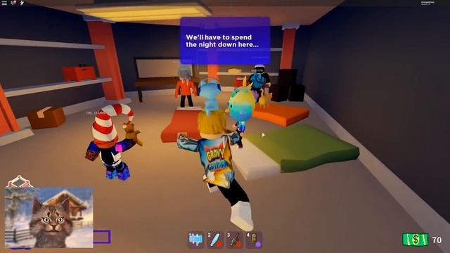 I Tried To Stop Scary Larry And This Happened!! - Roblox Break In смотреть онлайн