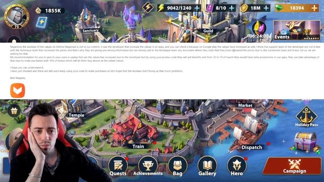 Aptoide Issues & Higher Prices [Infinite Magicraid] смотреть онлайн