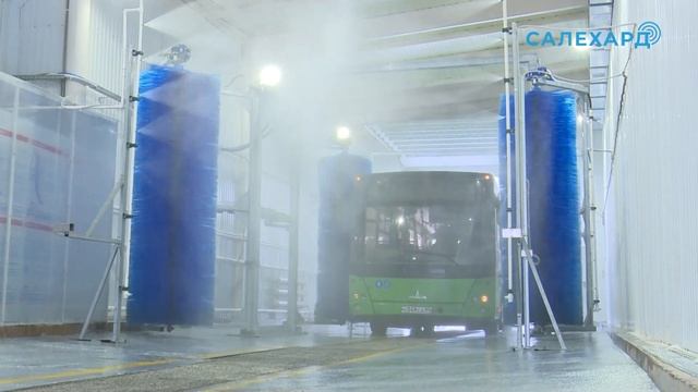 Робот мойка в АТП смотреть онлайн