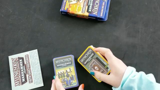 Munchkin Warhammer 40,000 Faith and Firepower Expansion Unboxing! смотреть онлайн