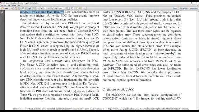 High Quality R CNN Object Detection Using Multi Path Detection Calibration Network смотреть онлайн