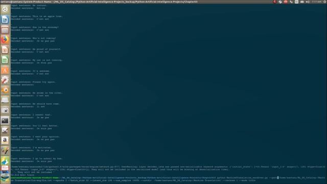 Intelligent Projects using Python | 3. Neural Machine Translation смотреть онлайн