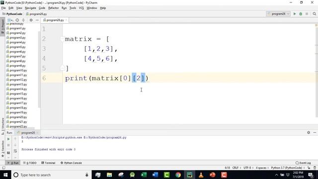 Python Bangla Tutorials 31 : Matrix смотреть онлайн
