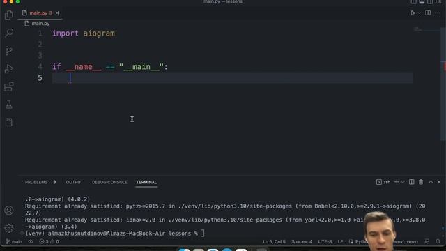 How to create Telegram Bot using Python and Aiogram Library? смотреть онлайн
