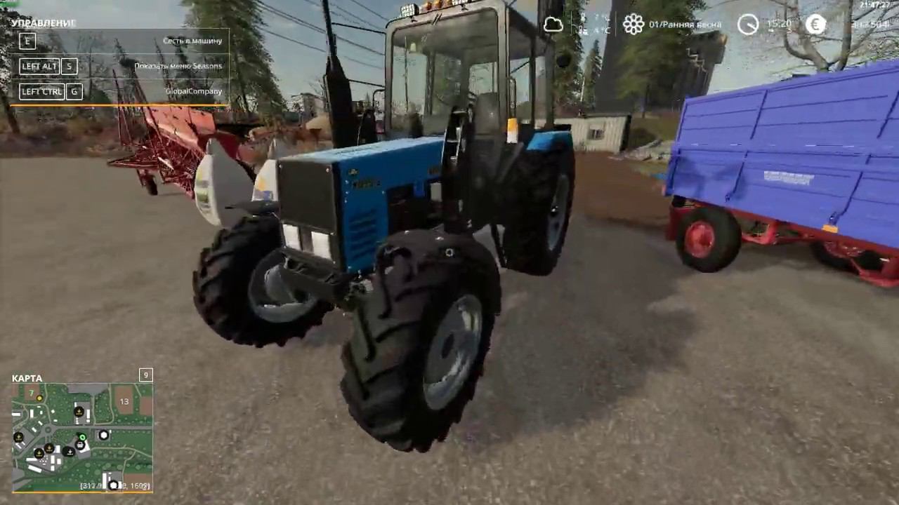 (PC) FS19 Село Молоково #02 Производственный Комплекс смотреть онлайн