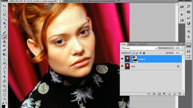 Как сделать гладкую кожу в Photoshop CS5 смотреть онлайн
