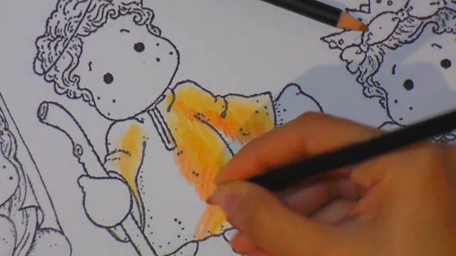 Aprende Técnicas para Pintar (Spectrum noir pencils) смотреть онлайн