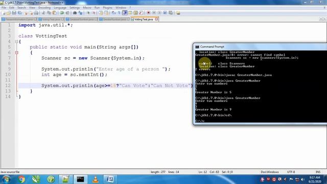 Conditional or Ternary Operator in java programming 2 смотреть онлайн