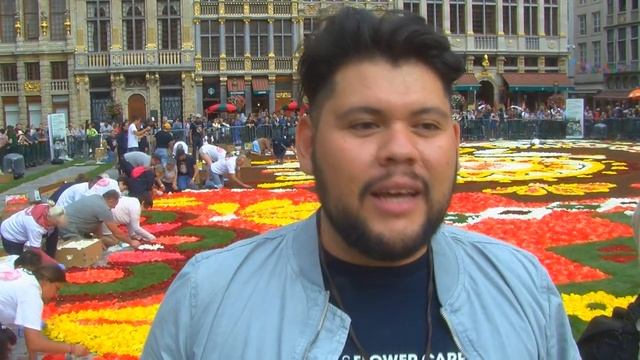 Цветочный ковер 2018 в Брюсселе "Guanajuato, cultural pride of Mexico" смотреть онлайн