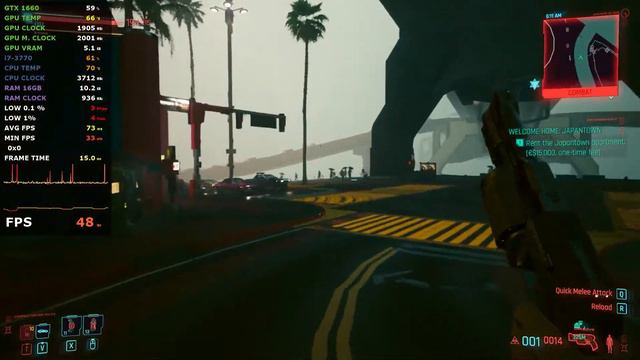 Cyberpunk 2077 FSR 2.0 (Mod) GTX 1660 - i7 3770 смотреть онлайн
