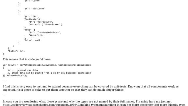 Code Review: Adjusting business logic conveniently through JSON and expression trees смотреть онлайн