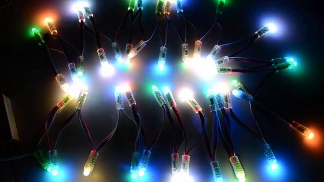 Комплект контроллер and 50pcs RGB пиксельные модули смотреть онлайн