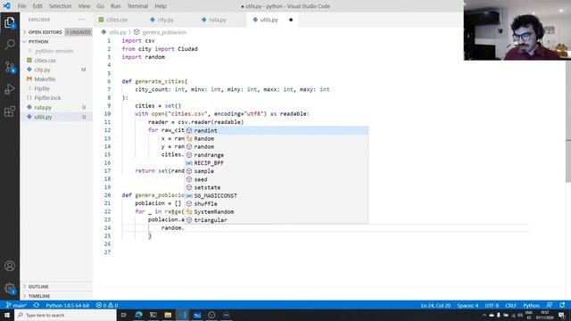 Resolviendo un problemas con algoritmos genéticos смотреть онлайн