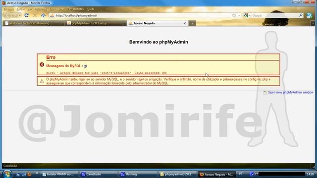 Instalar WampServer2.1 - Configurar phpMyAdmin (3/4) | Tutorial de informática смотреть онлайн