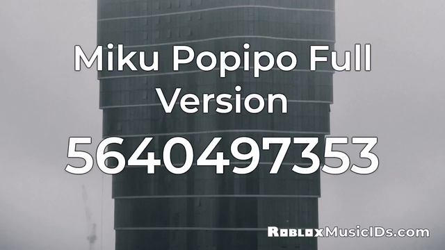 20 Popular Miku Roblox Music Codes/IDs (Working 2021) смотреть онлайн
