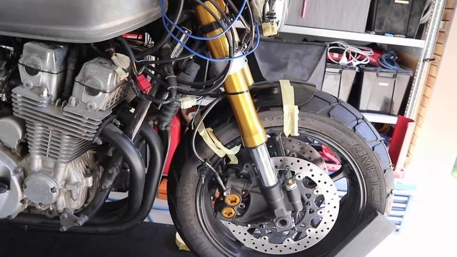 Cafe Racer Custom Front Fender / Mudguard Brackets - Honda CB750 смотреть онлайн