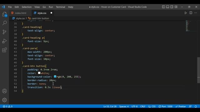 Amazing hover effect with html & css | Middle class coder | Front end смотреть онлайн