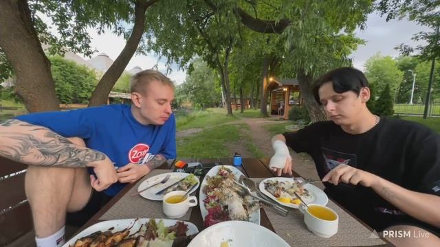 АНДРЕЙ И ВОВА ПОЙМАЛИ РЫБУ И ПОЖАРИЛИ - Follentass, Vatarls