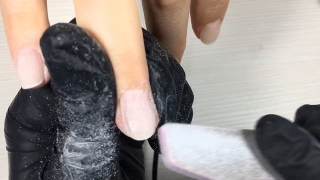 Градиент/ Аэропуффинг/Коррекция нарощенных ногтей смотреть онлайн