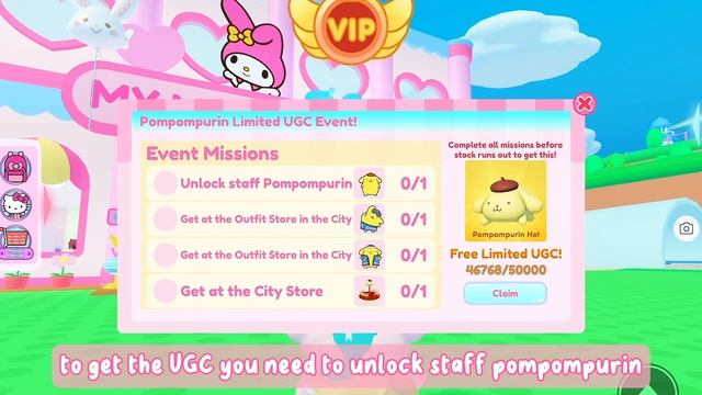 GET THIS FREE POMPOMPURIN HAT NOW ? смотреть онлайн