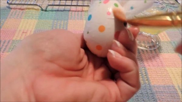 "Decoupaged" Easter Eggs