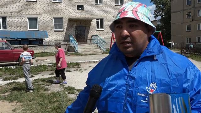 Покраска дворовых площадок в городе. смотреть онлайн
