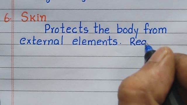 Human Body Parts Name and their Functions | in English смотреть онлайн