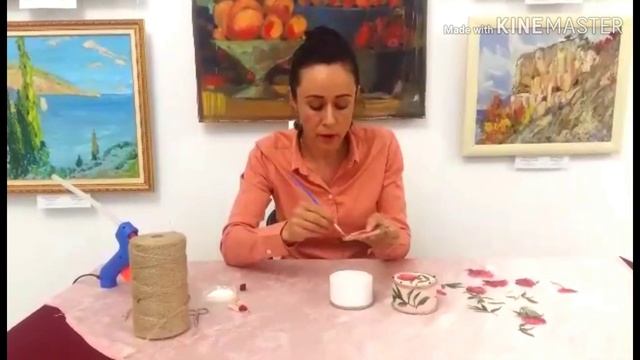 ВІнницький обласний художній музей. "Виготовлення скриньки технікою декупаж "15.05.2020 смотреть онлайн