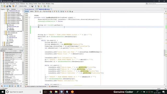 JavaFX Material Design Library Project #37 : Renew/Submission Card Interface Design and SQL Join смотреть онлайн