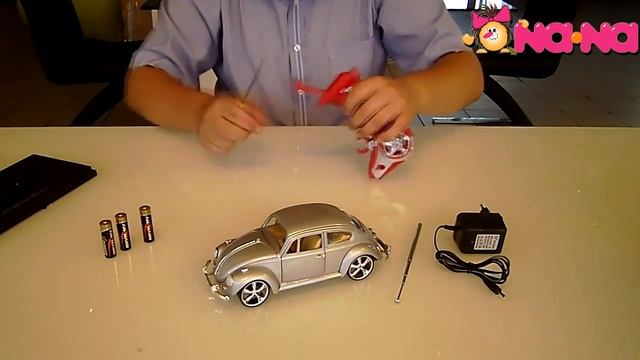 ретро автомобиль на радиоуправлении Volkswagen Beetle смотреть онлайн