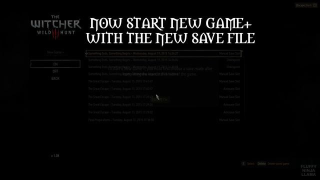 The Witcher 3: Wild Hunt - Guide: How To Start New Game Plus смотреть онлайн