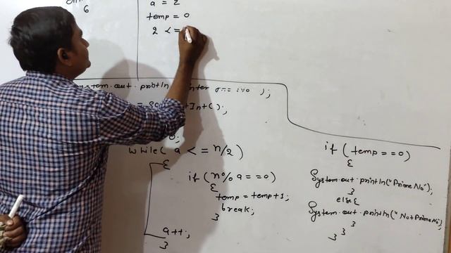 Program to check whether a number is Prime or not | Java Online Training смотреть онлайн