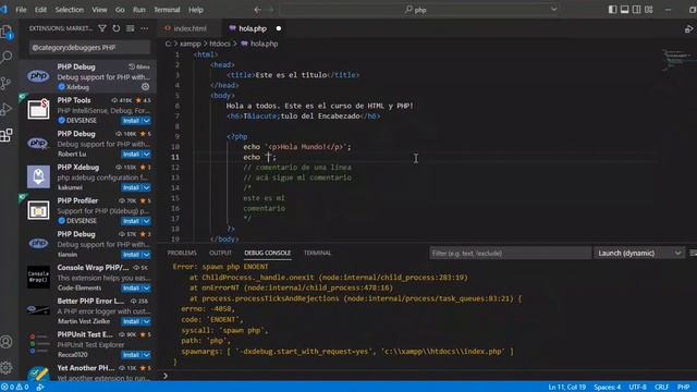 16 Creando Comentarios y qué es la función phpinfo | PHP смотреть онлайн
