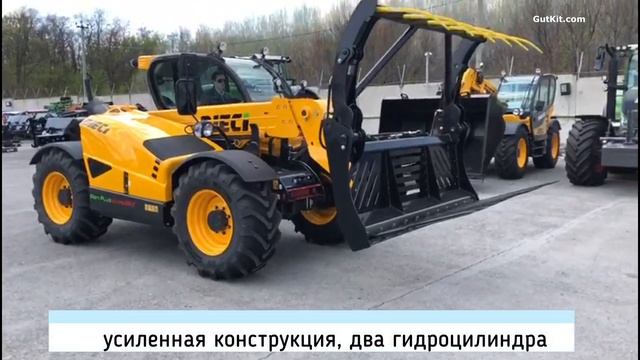 VP19 вилы крокодил сельскохозяйственные для силоса и навоза на телескопе DIECI AGRISTAR 37.7 смотреть онлайн