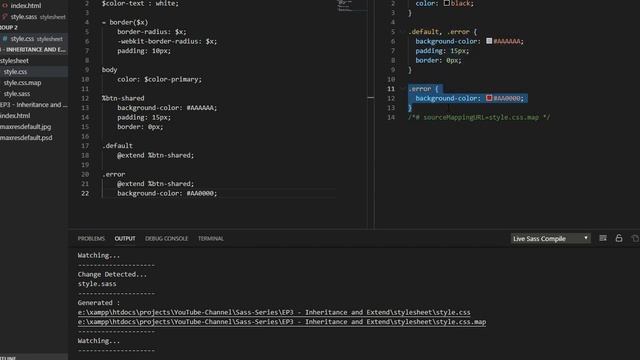 SASS #S3 ? Inheritance and Extend Urdu / Hindi смотреть онлайн
